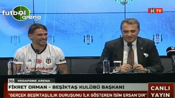 Fikret Orman: ''Ersan bizim için özel bir oyuncu.''