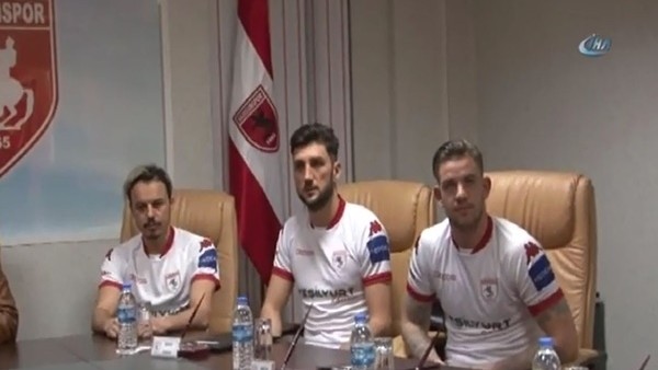 Samsunspordan imza şov