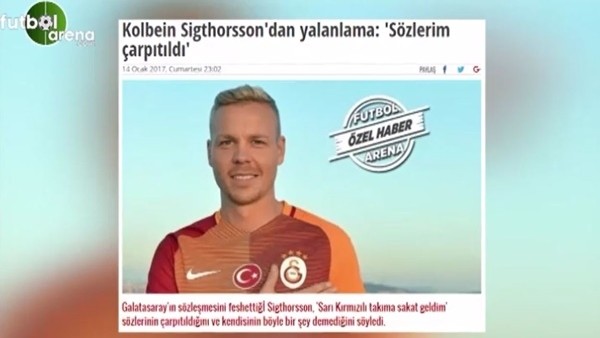 En Çok Okunan Haber - Kolbeinn Sigthorsson'un sakatlığı