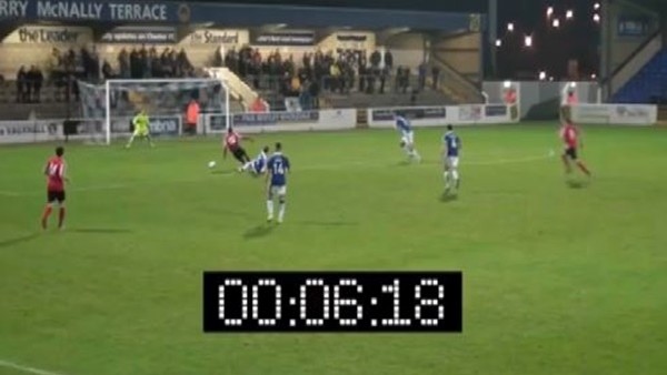 Dünyanın en hızlı penaltısı!