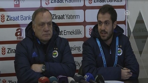 Dick Advocaat'ın Gençlerbirliği maçı sonrası basın toplantısı