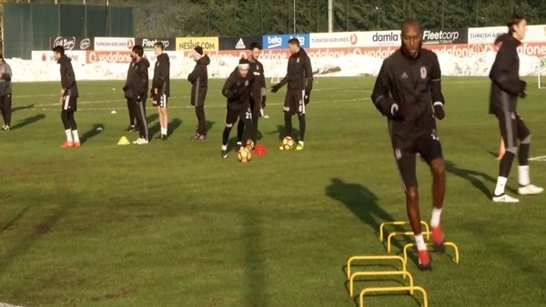 Beşiktaş'ta Osmanlıspor maçı hazırlıkları