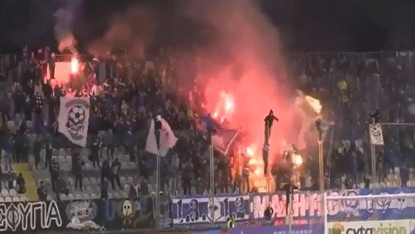 Güney Kıbrıs'ta olaylı maç