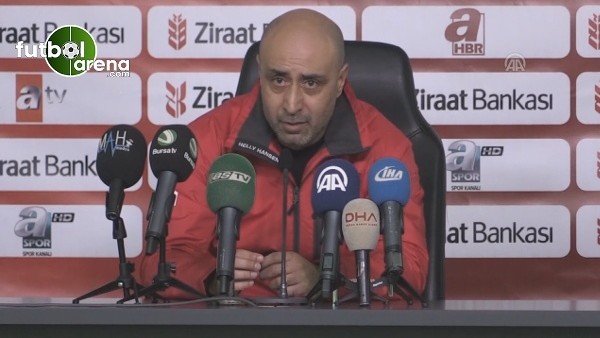 Akhisar Belediyespor Teknik Direktörü Tolunay Kafkas'ın açıklamaları