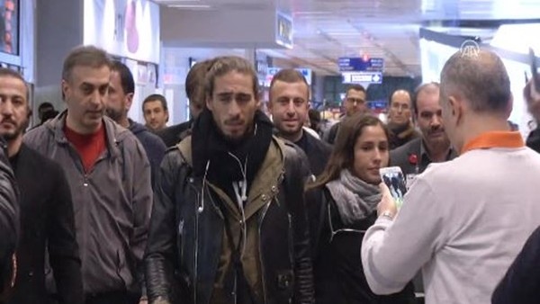 Martin Caceres, Trabzonspor için İstanbul'da