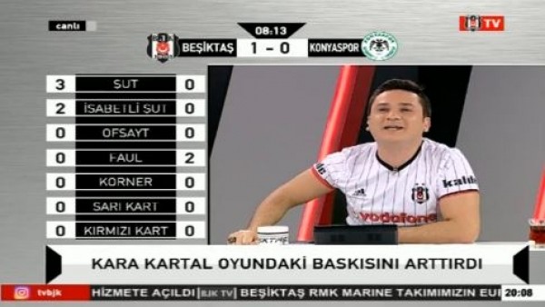 Ryan Babel'in golünde BJK TV!