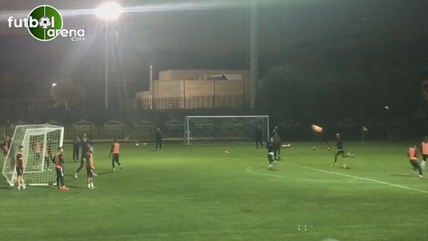 Beşiktaş akşam yaptığı idmanla hazırlıklarını sürdürdü