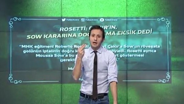 Roberto Rosetti, Cüneyt Çakır'ın kararına 'eksik' dedi