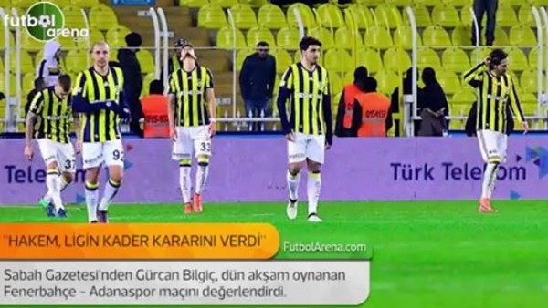 Gürcan Bilgiç: 'Hakem, ligin kader kararını verdi.'