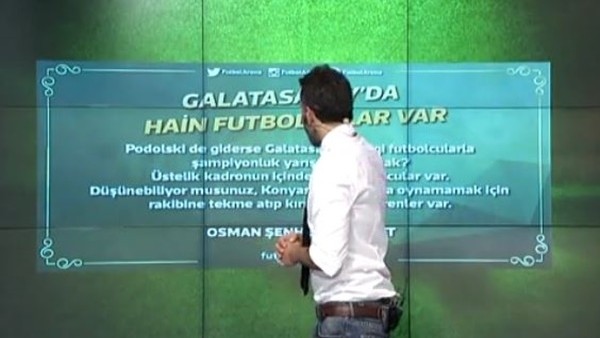 Osman Şenher: 'Galatasaray'da hain futbolcular var'