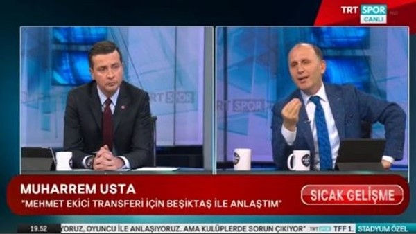 Muharrem Usta: 'Mehmet Ekici transferinde Beşiktaş ile anlaştım'