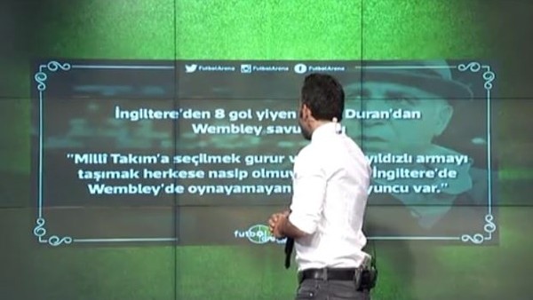 Yaşar Duran'dan Wembley yorumu