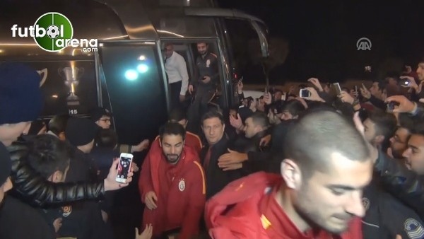 Galatasaray kafilesi Karabük'te