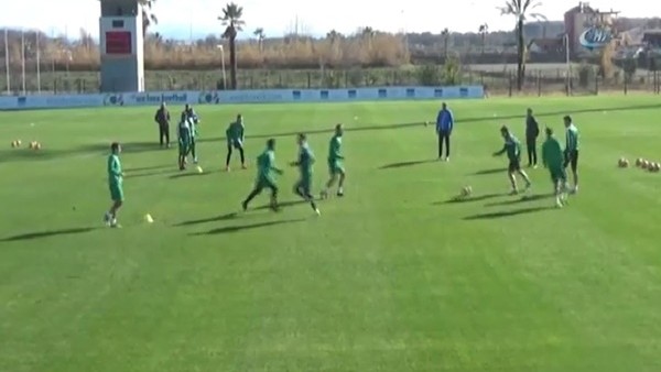 Batalla antrenmanı yarıda bıraktı