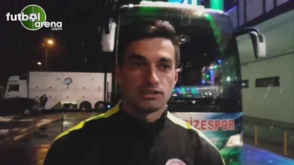 Rizespor kalecesi Gökhan Akkan açıklamaları