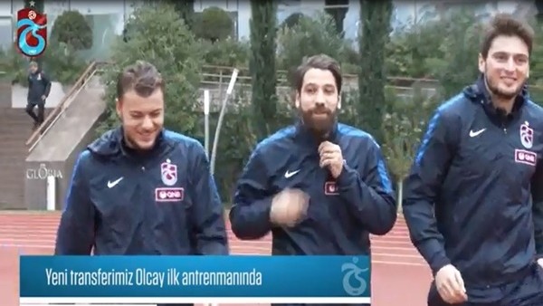 Olcay Şahan ilk antrenmanına çıktı