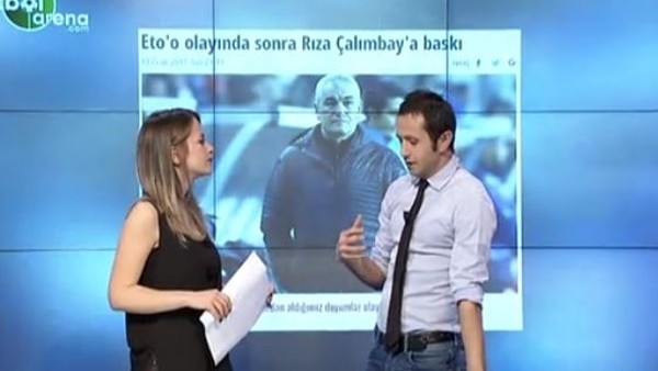 Haftanın En Çok Okunan Haberi: 'Eto'o olayından sonra Rıza Çalımbay'a baskı'