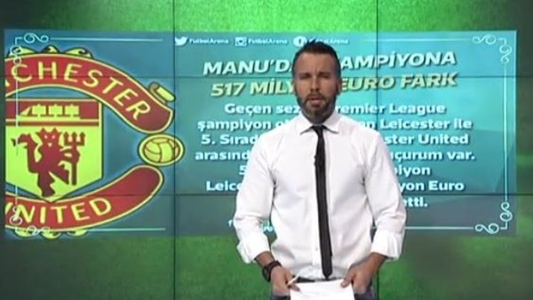 Manchester United'dan 517 milyon Euro'luk fark