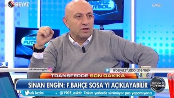Sinan Engin: 'Sosa her an açıklanabilir'