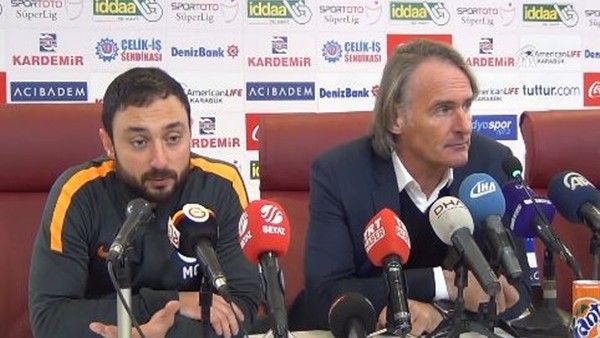Riekerink'in Karabükspor maçı sonrası açıklamaları