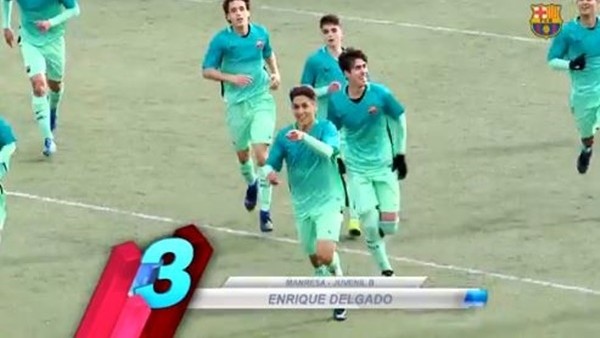 Barcelonalı gençlerden çılgın goller