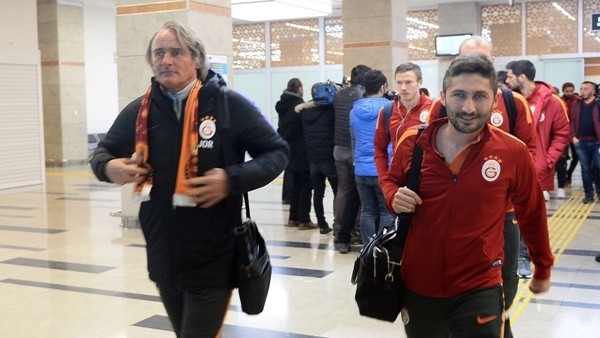 Galatasaray kafilesi, Konya'da
