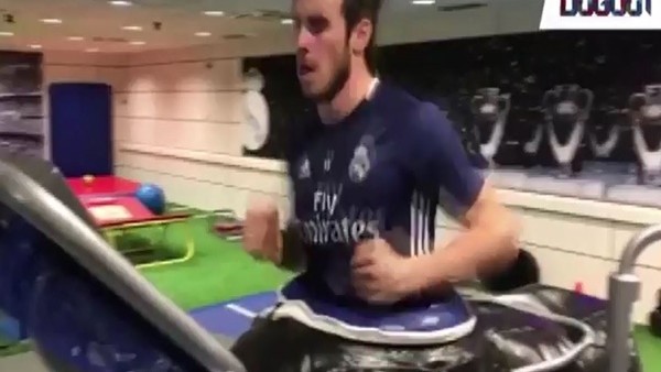Gareth Bale çalışmalara devam ediyor