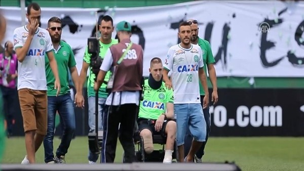 Chapecoense kazadan sonra ilk maçına çıktı