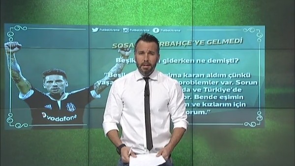 Jose Sosa, Fenerbahçe'ye neden gelmedi?