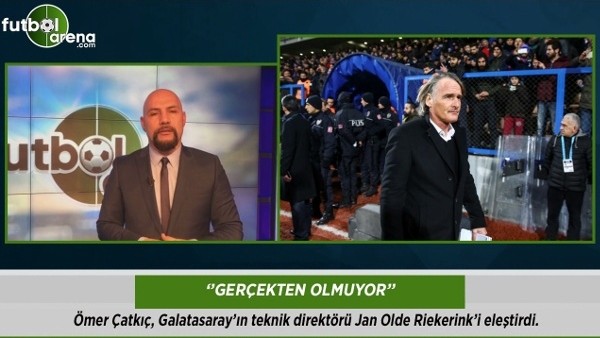 Ömer Çatkıç: ''Gerçekten olmuyor.''