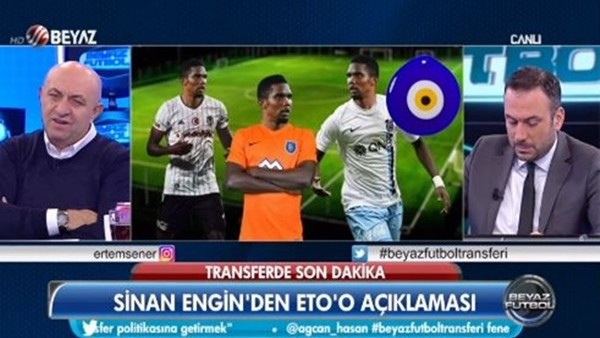 Sinan Engin'den Samuel Eto'o'ya tepki