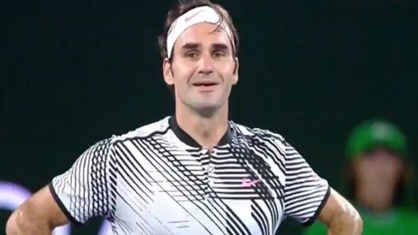 Federer çocuklar gibi sevindi