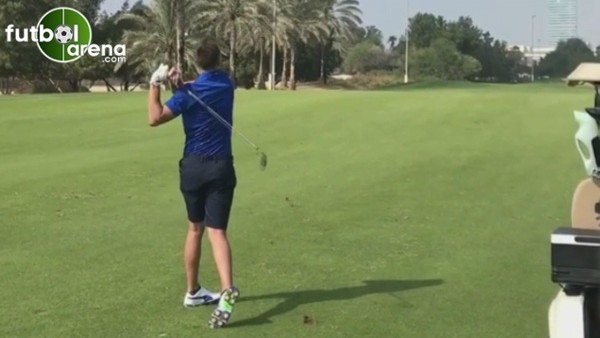 Fernando Muslera'nın golf keyfi