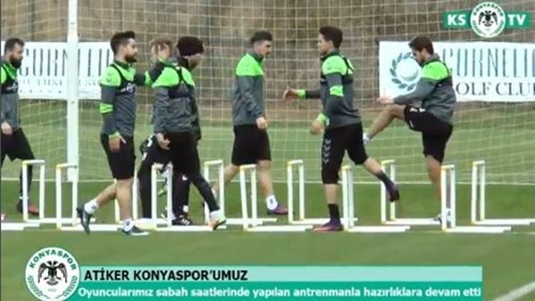 Konyaspor'da hazırlıklar devam ediyor