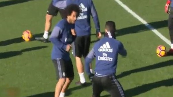 Ronaldo ve Marcelo kapıştı!