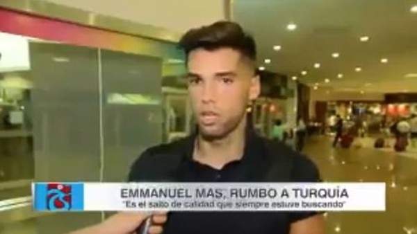 Trabzonspor'un yeni transferi Emmanuel Mas, Türkiye'ye geldi