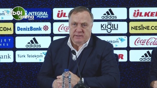 Fenerbahçe teknik direktörü Advocaat'ın açıklamaları