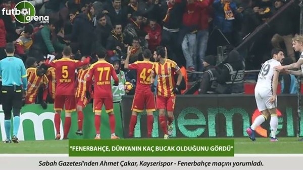 Ahmet Çakar: 'Fenerbahçe, dünyanın kaç bucak olduğunu gördü.'