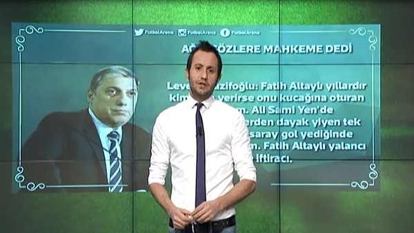 Fatih Altaylı, Levent Nazifoğlu'nu mahkemeye veriyor