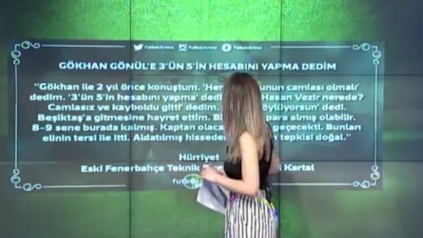 İsmail Kartal: 'Gökhan Gönül'e 3'ün 5'in hesabını yapma dedim'