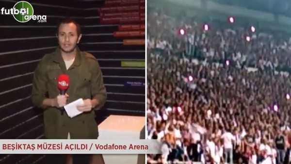 Vodafone Arena'da Beşiktaş müzesi açıldı