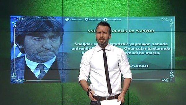 "Sneijder hocalık da yapıyor"