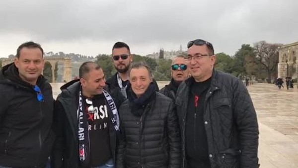 Beşiktaşlı yöneticilerden Kudüs'te anlamlı ziyaret
