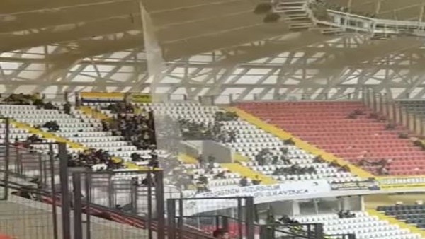 Fenerbahçe taraftarlarından Gaziantep'te protesto