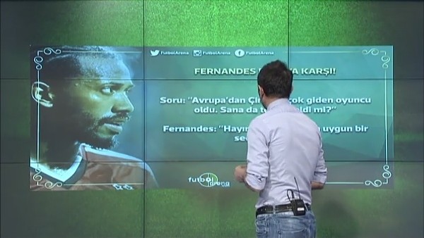 Fernandes: "Çin benim için uygun değil"