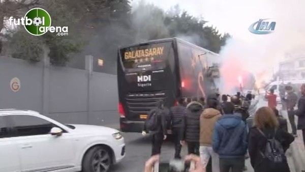 Galatasaray, TT Arenaya hareket etti