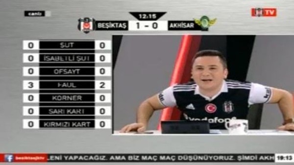 Cenk Tosun'un golünde BJK TV!