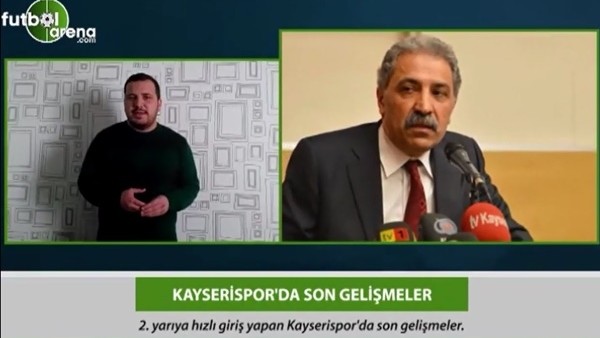 Kayserispor'da ara transfer raporu