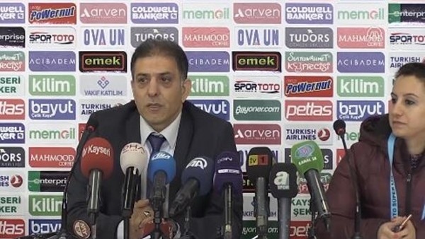 Kayserispor Teknik Sorumlusu Hakan Ertürk: 'Kırmızı bölgeden çıktık, hızla uzaklaşıyoruz'