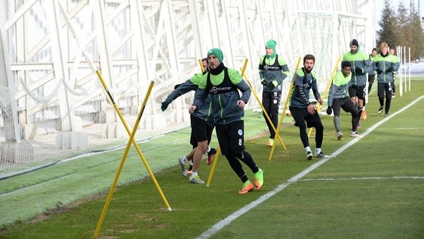 Konyaspor, Gençlerbirliği maçı hazırlıklarına başladı
